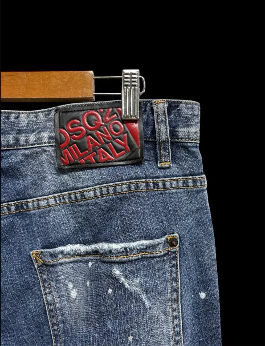 디스퀘어드2 페인팅 데님팬츠- 50사이즈 상품이미지4