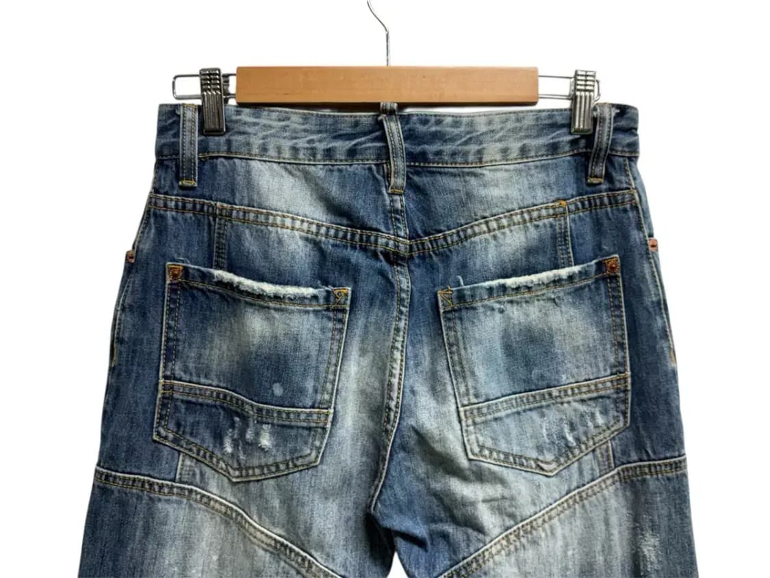 디스퀘어드2 페인팅 데님 팬츠 -46사이즈 상품이미지4