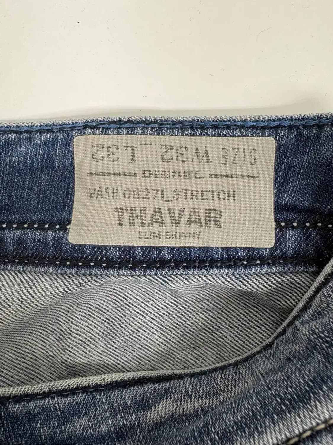 디젤 빈티지 워싱 데님 팬츠 -32인치 상품이미지7