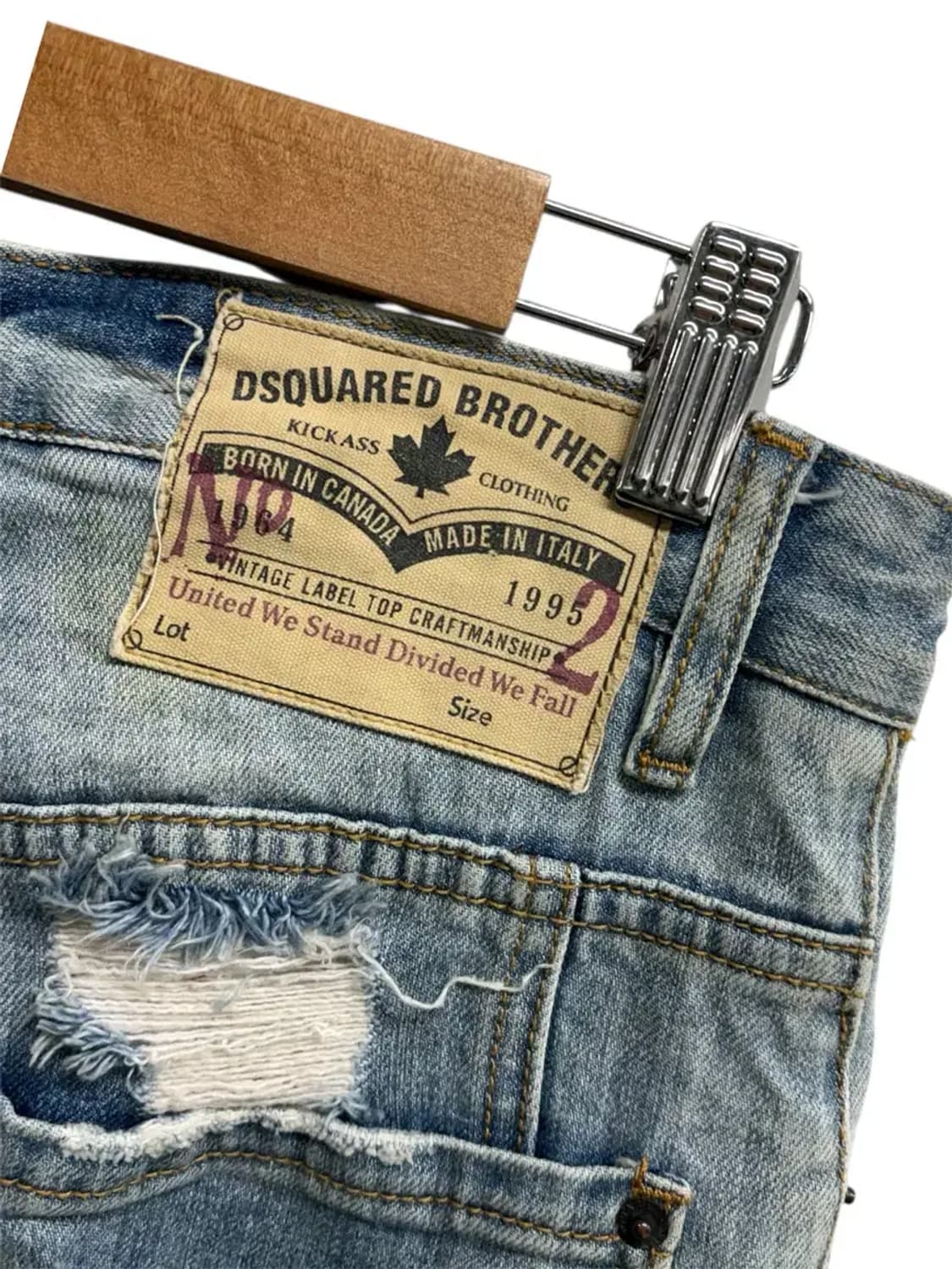 디스퀘어드2 바이커 팬츠 -46사이즈 상품이미지3