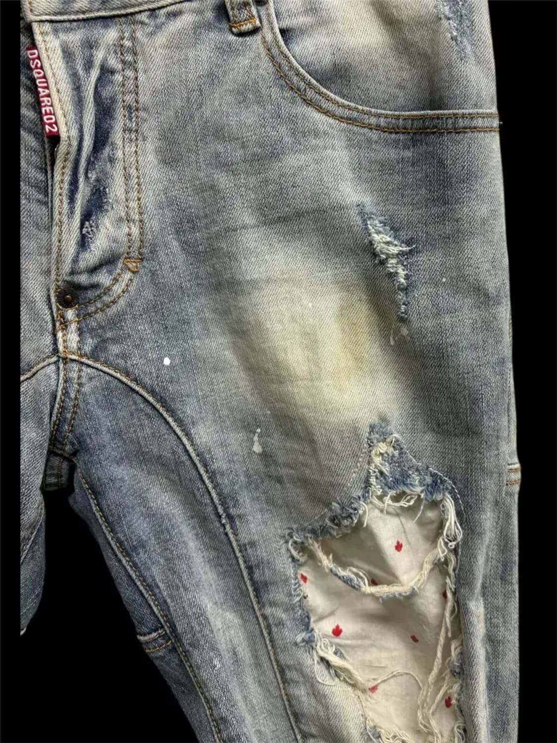 디스퀘어드2 바이커 팬츠 -46사이즈 상품이미지3