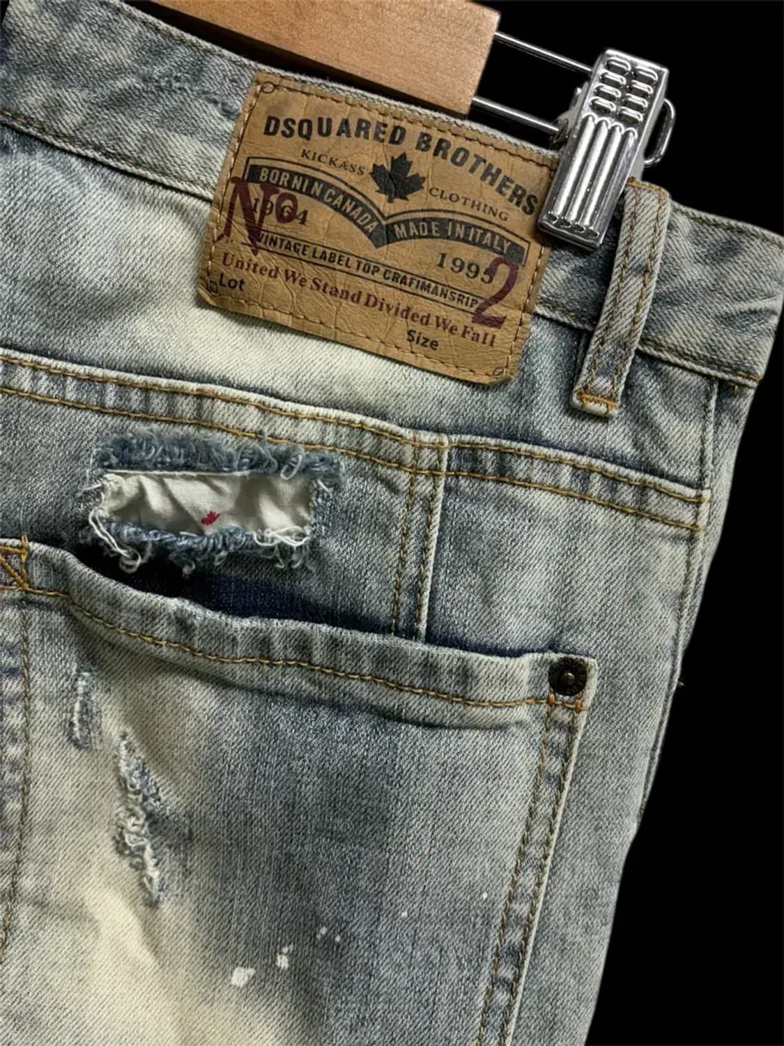 디스퀘어드2 바이커 팬츠 -46사이즈 상품이미지4