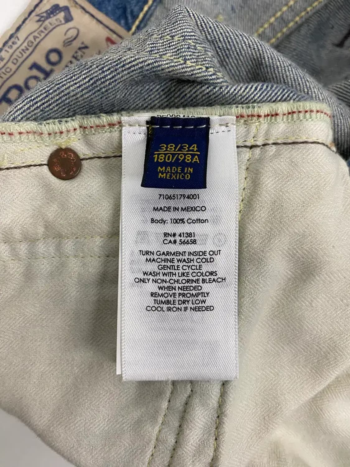 폴로 랄프로렌 데님 팬츠 -38사이즈 상품이미지7