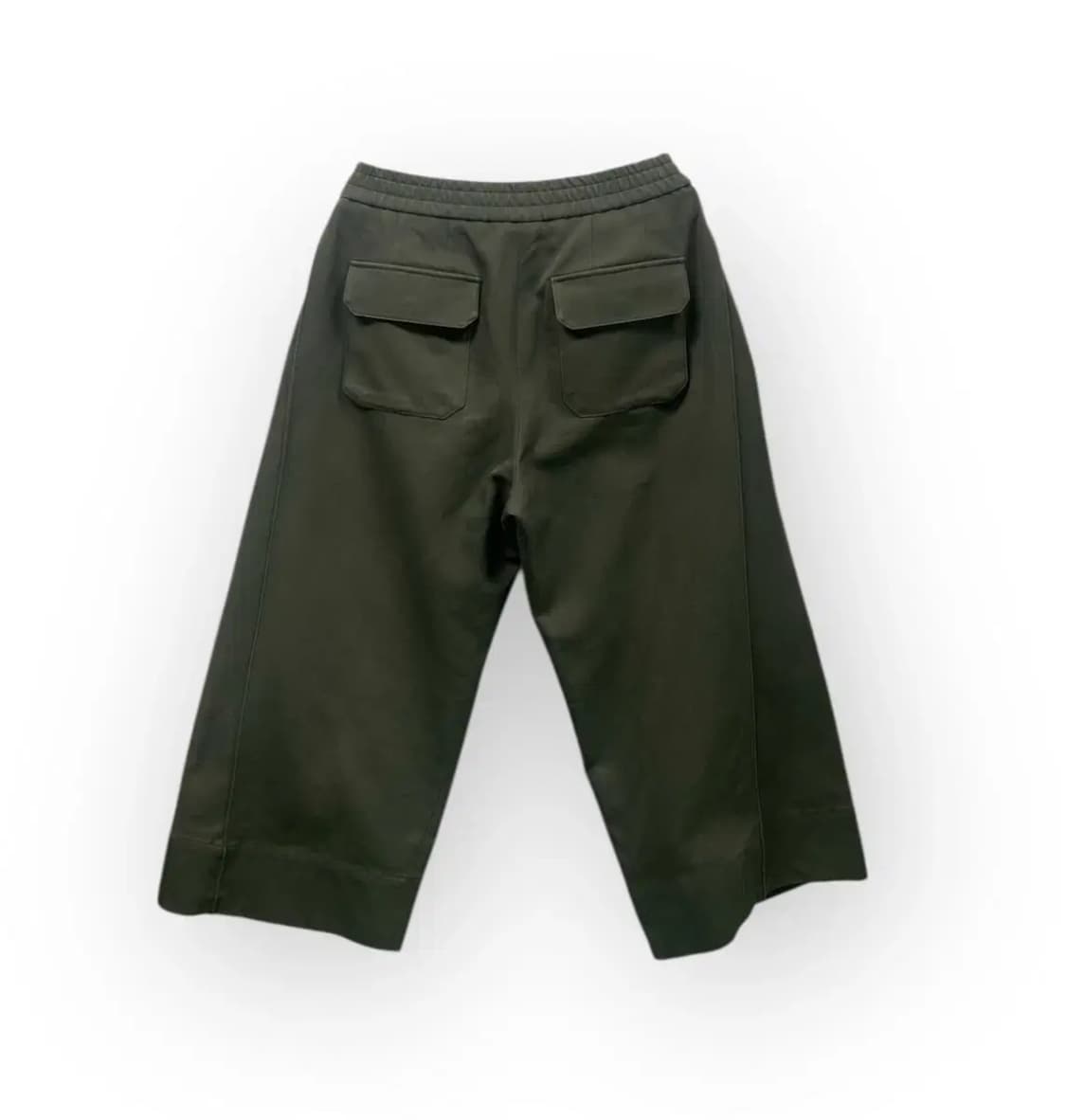 우영미 WYM 투턱 와이드 치노팬츠[카키] 46사이즈 상품이미지5