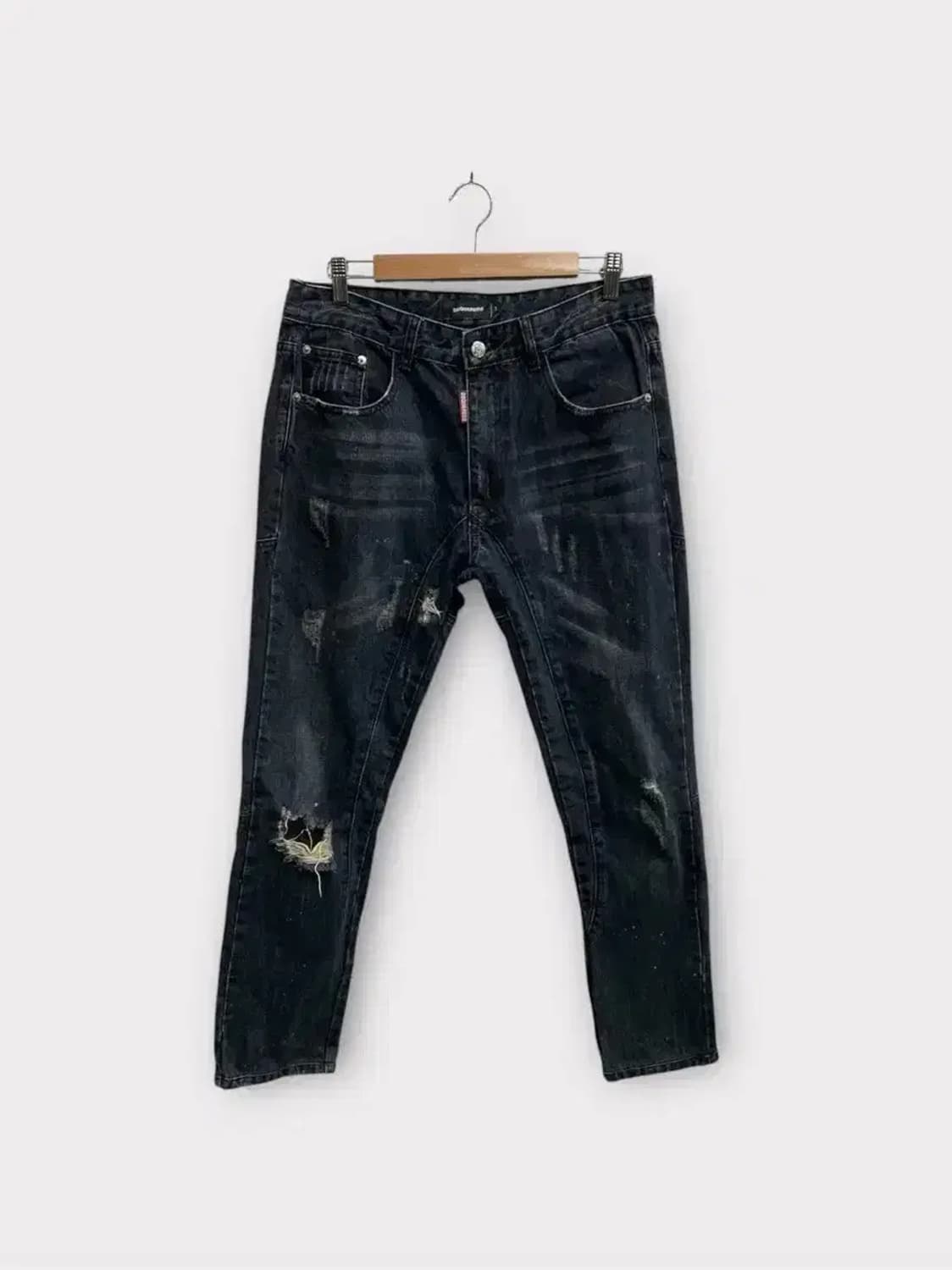 디스퀘어드2 [DSQUARED2] 흑청 데님팬츠 -54 상품이미지1