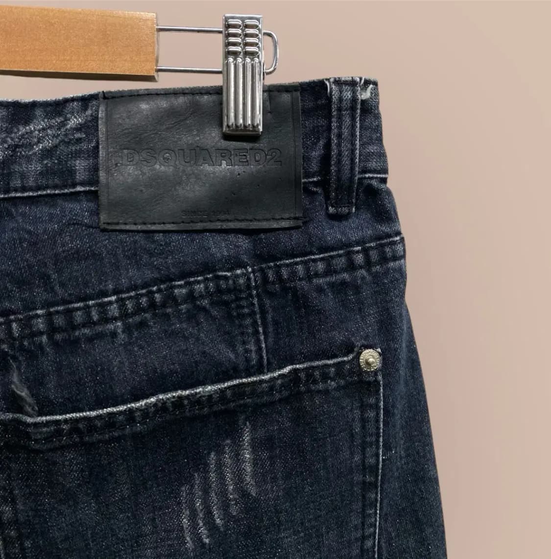 디스퀘어드2 [DSQUARED2] 흑청 데님팬츠 -54 상품이미지3