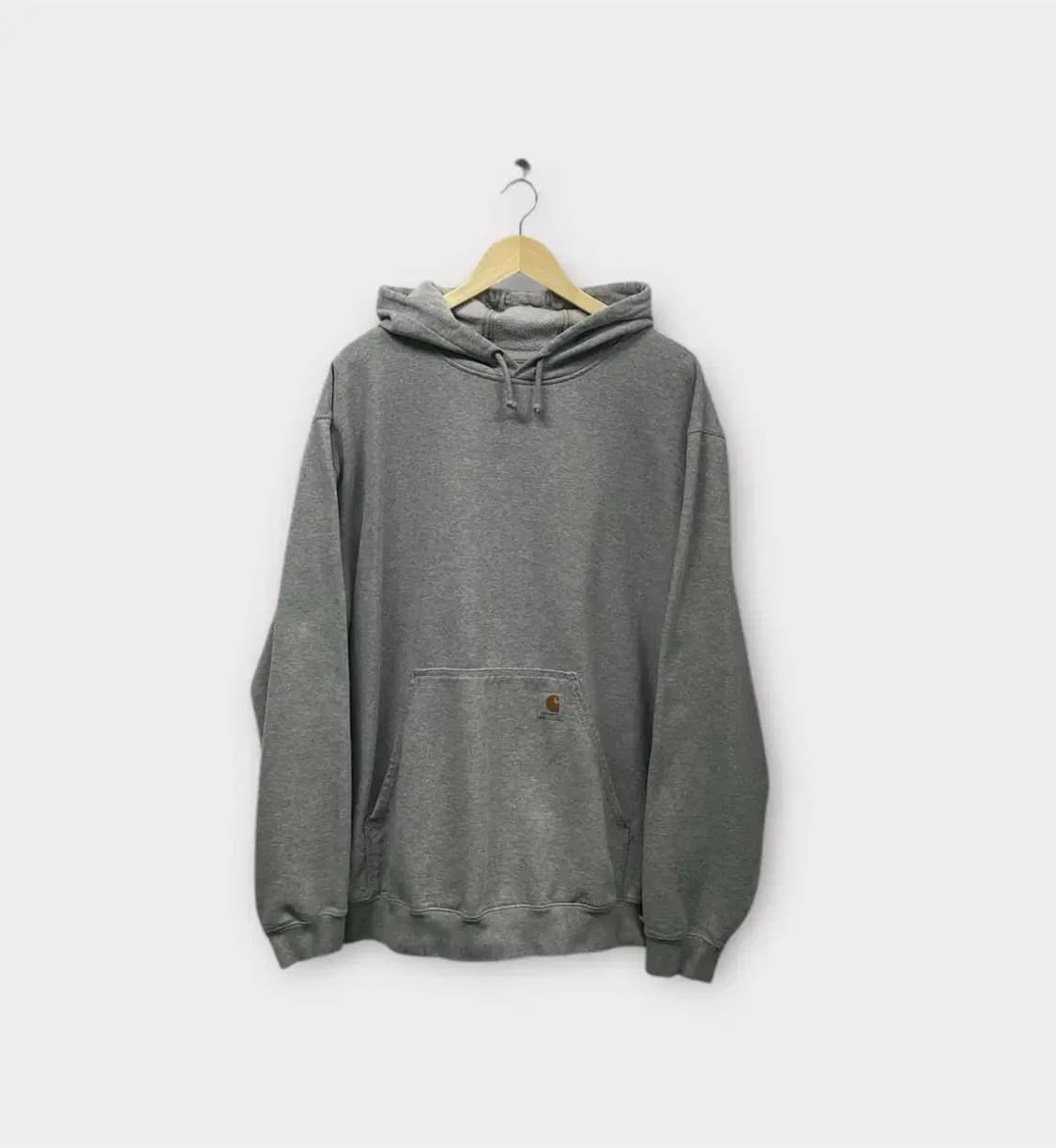 칼하트 그레이 기모 후드티 XL 상품이미지1
