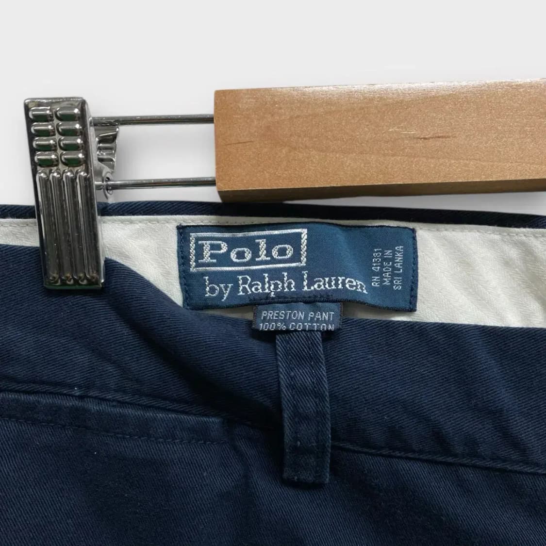 폴로 랄프로렌 코튼 네이비 팬츠 -38사이즈 상품이미지4
