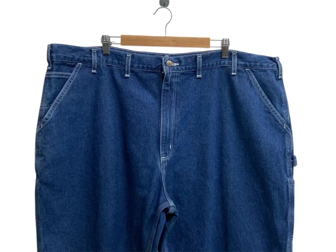 칼하트 Carhartt 카펜터 워크 데님 팬츠-48X30 상품이미지4