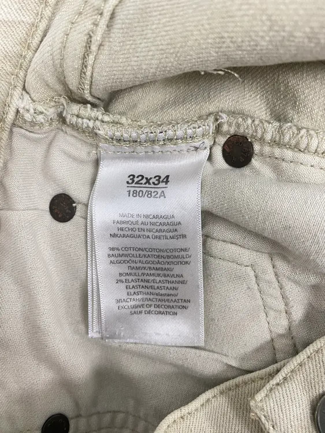 폴로 랄프로렌 데님팬츠 -32 사이즈 상품이미지7