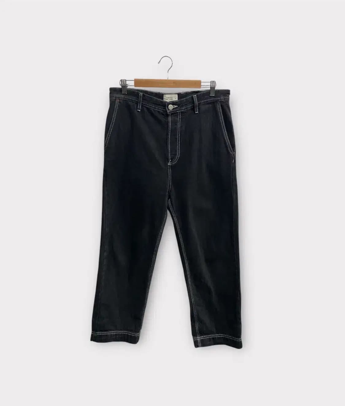 앤더슨벨 스티치 흑청 팬츠 M 상품이미지1