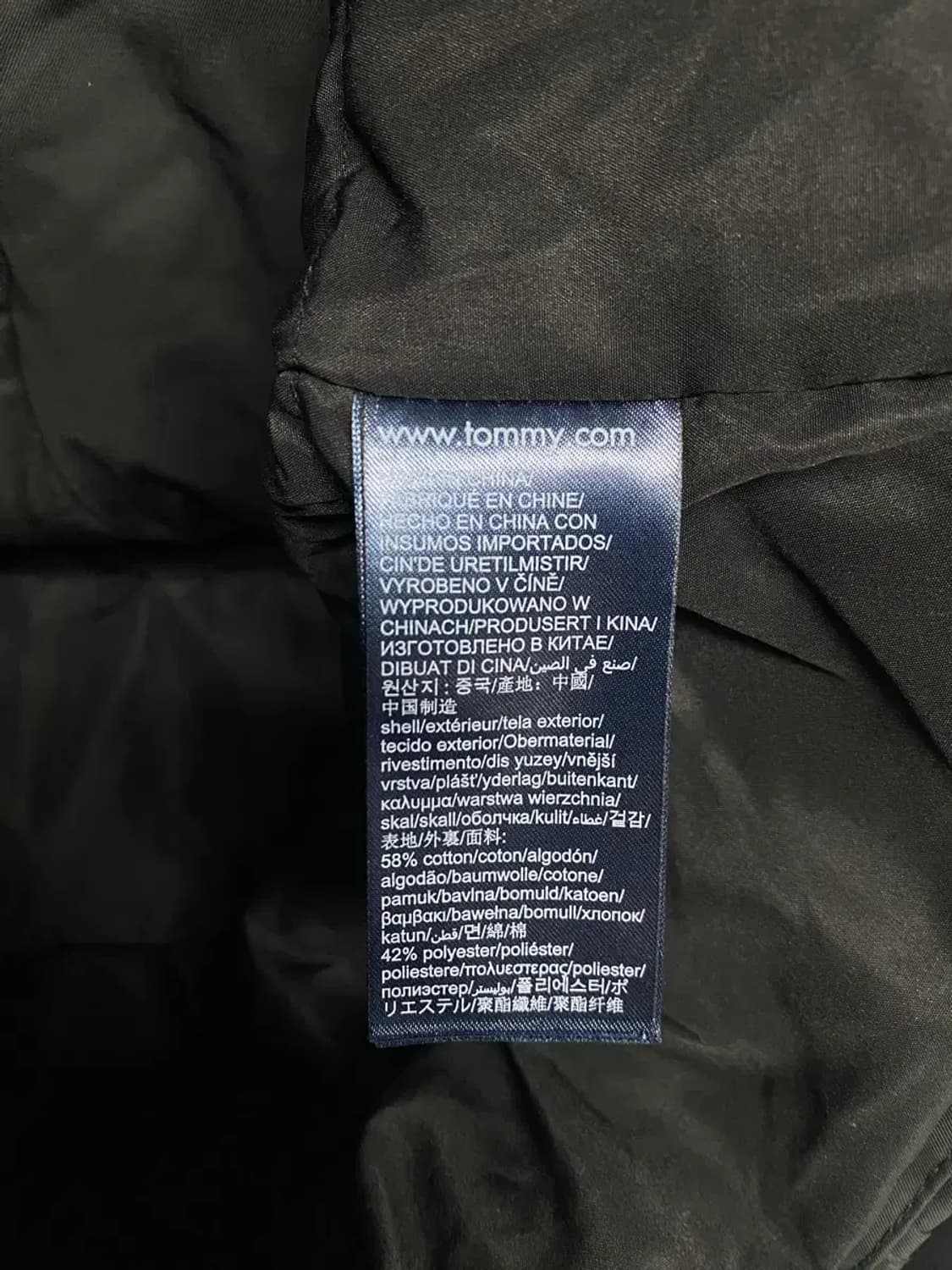 타미힐피거 블랙 패딩 XS 상품이미지6