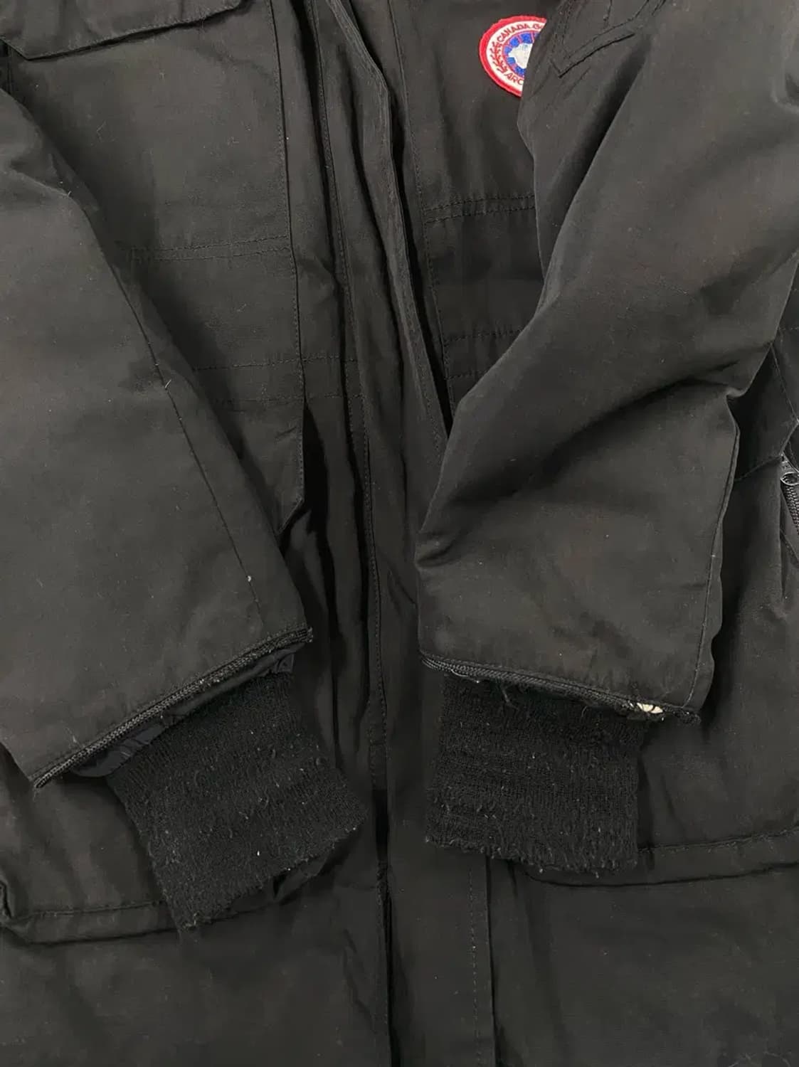 캐나다구스 익스페디션 블랙 패딩 S 상품이미지6