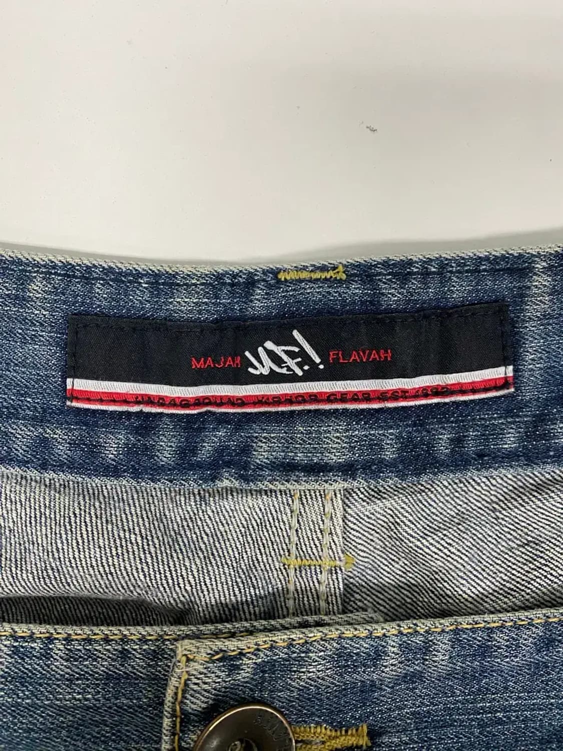 MF 힙합 와이드 데님 카고팬츠  36-37인치 상품이미지8