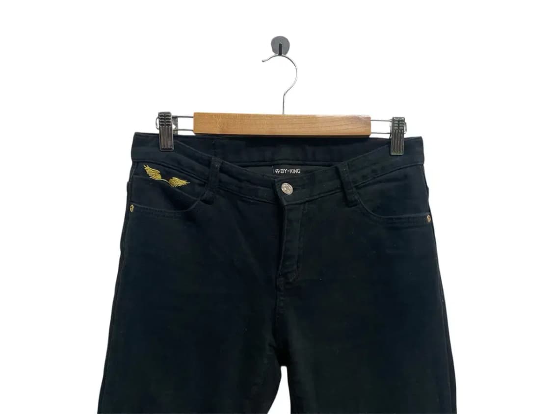 골드윙 블랙 백포켓 팬츠 L 상품이미지6