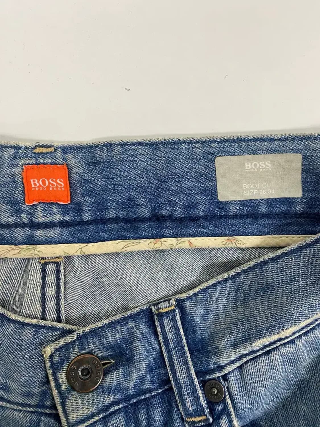 휴고보스 HUGO BOSS 빈티지 데님팬츠 -28사이즈 상품이미지6