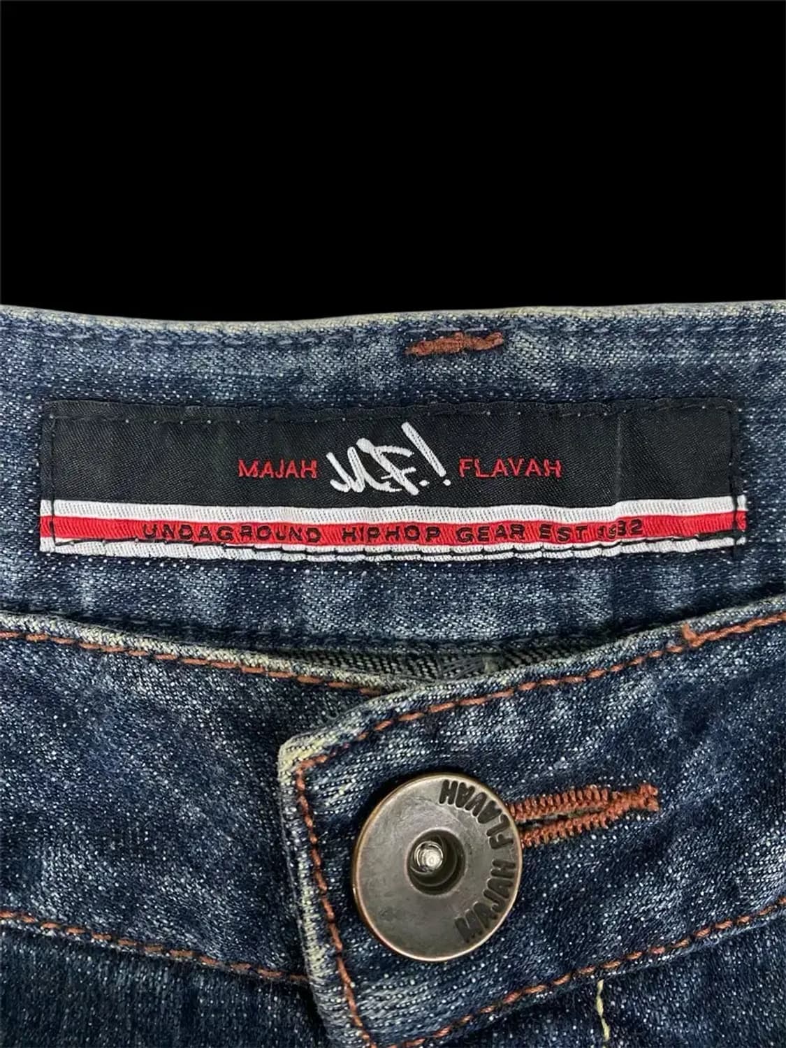 MF! 힙합 사이드로고 팬츠-34인치 상품이미지2