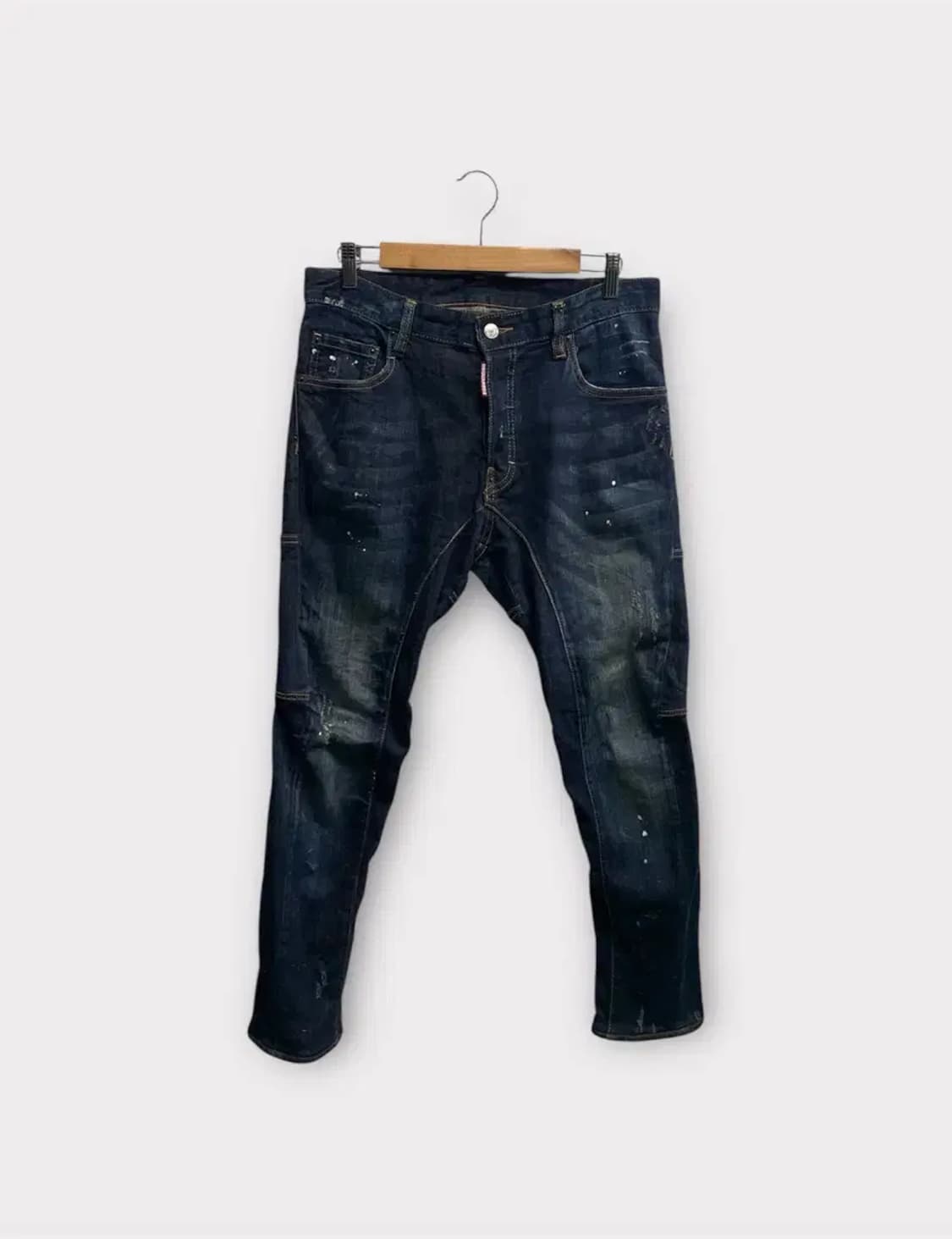 디스퀘어드2 페인팅 데님팬츠 -48사이즈 상품이미지1