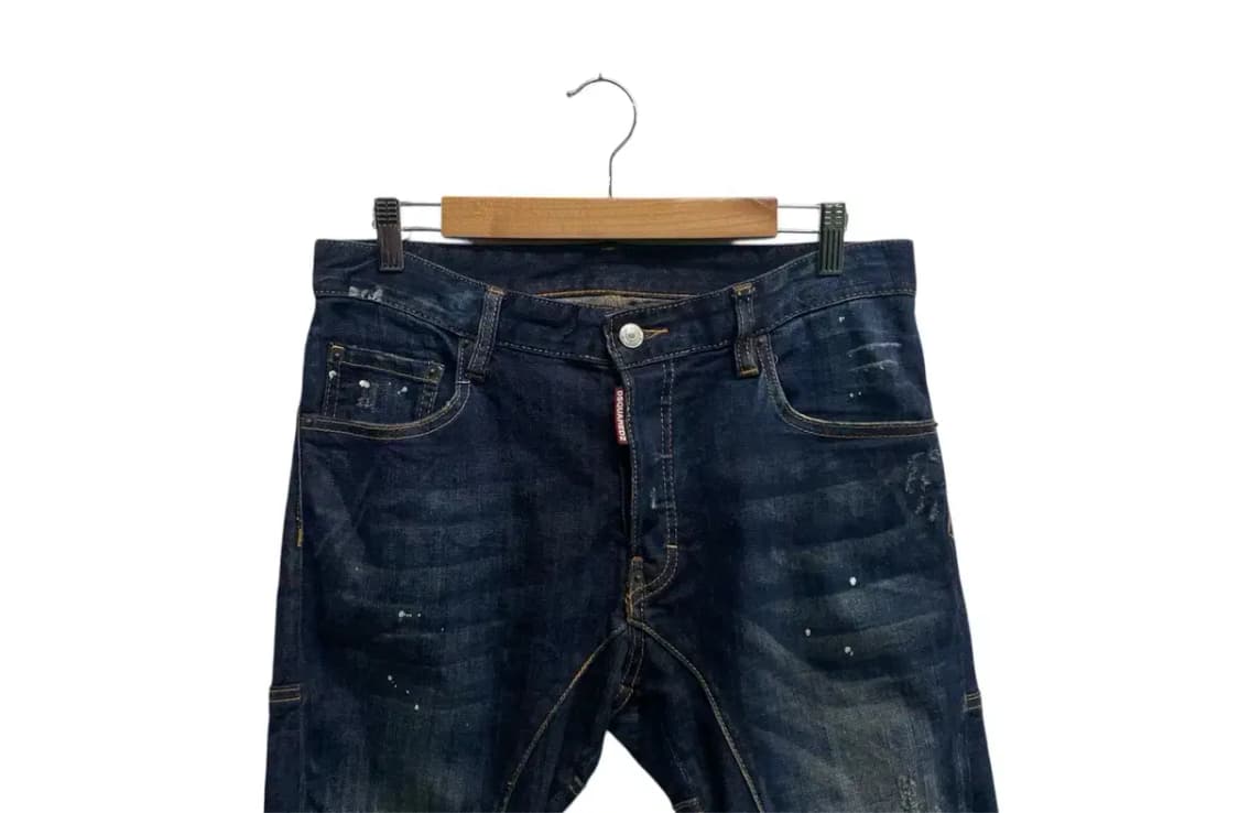 디스퀘어드2 페인팅 데님팬츠 -48사이즈 상품이미지2