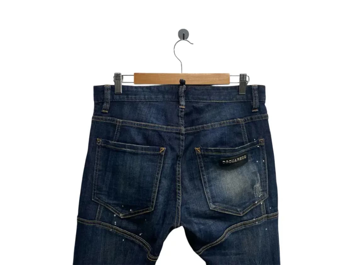 디스퀘어드2 페인팅 데님팬츠 -48사이즈 상품이미지4