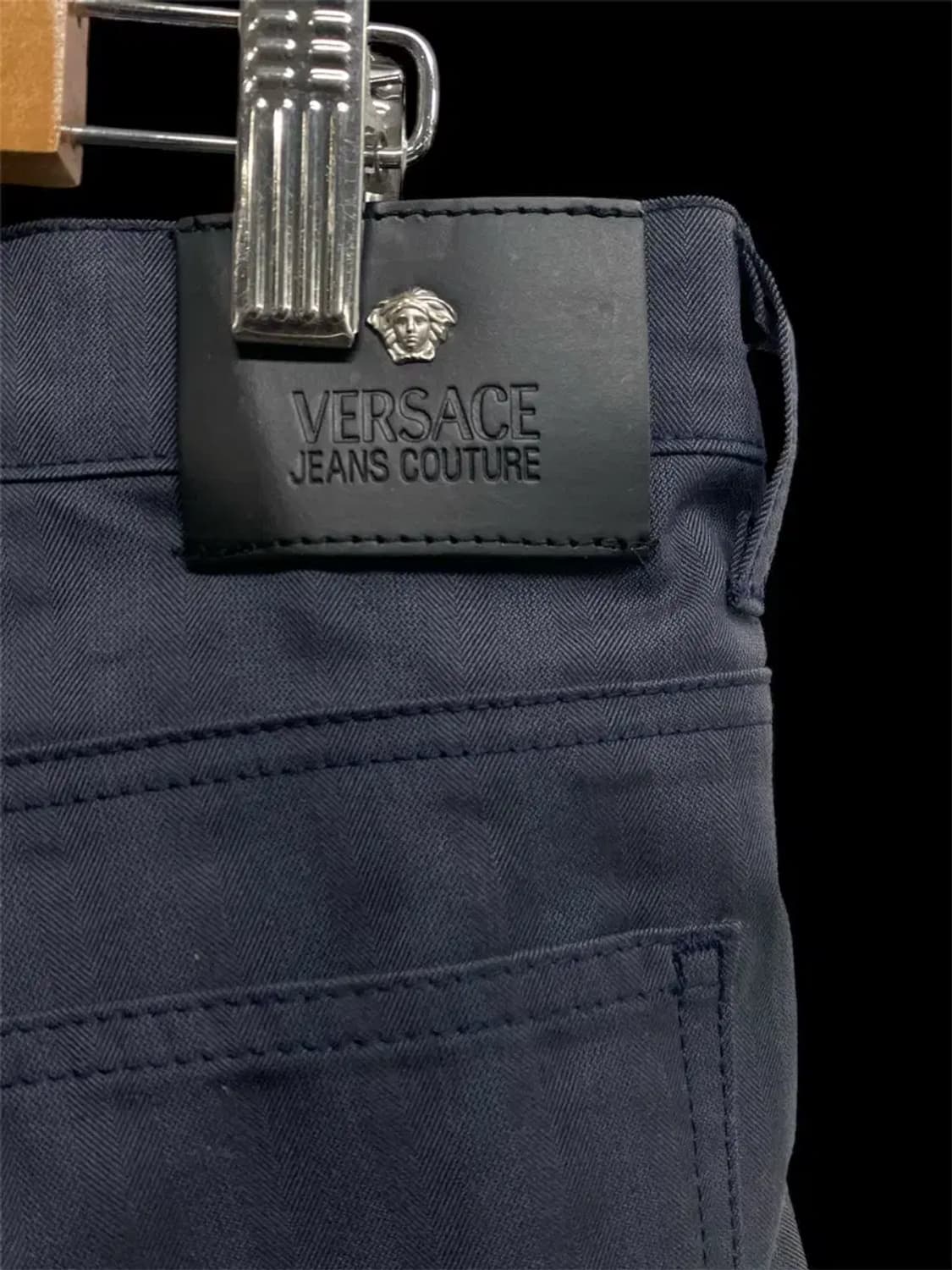 베르사체 VERSACE JEANS 블랙 팬츠 -34사이즈 상품이미지2