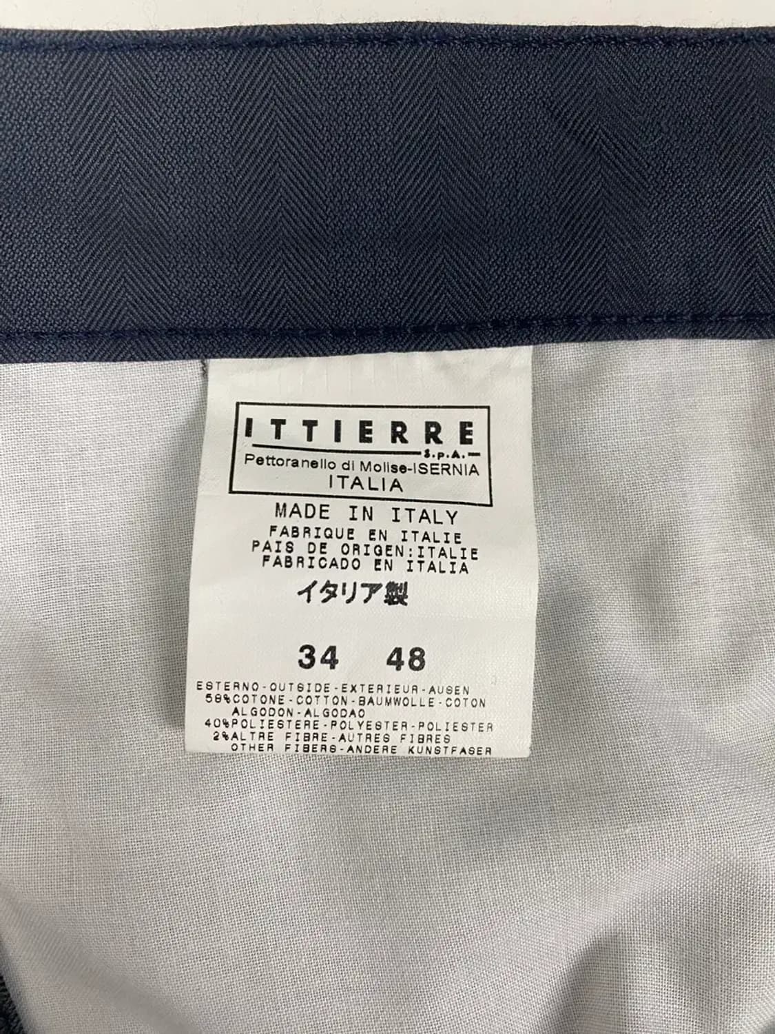 베르사체 VERSACE JEANS 블랙 팬츠 -34사이즈 상품이미지7