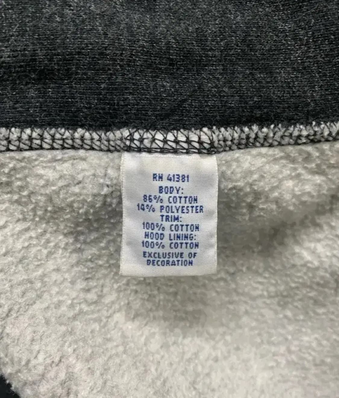 폴로 랄프로렌 레드포니 차콜 후드집업 L 상품이미지5