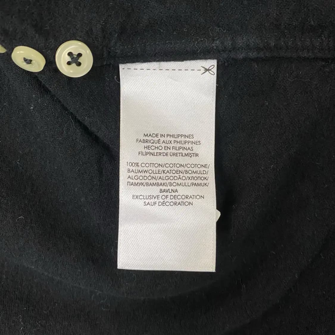 폴로 랄프로렌 블랙 레드포니 코튼셔츠M 상품이미지5