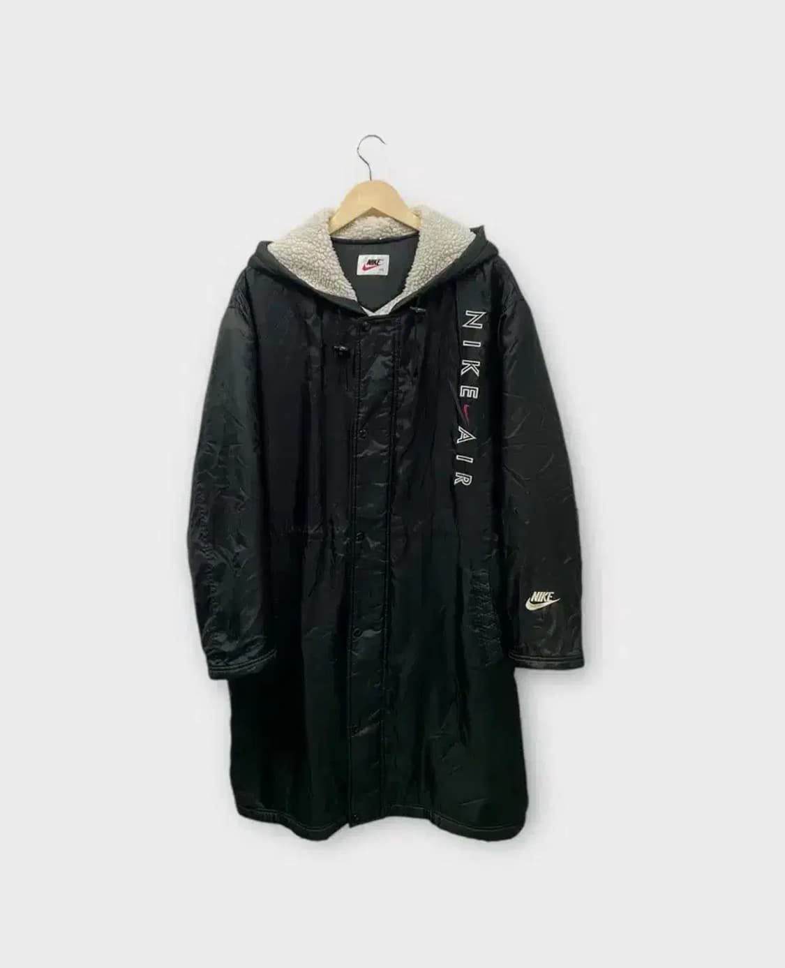 나이키 에어 빅로고 올드스쿨 쉐르파 패딩 돕바 XL 상품이미지1