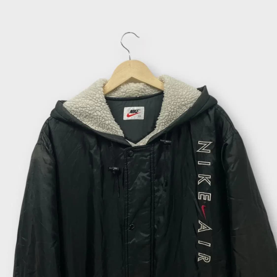 나이키 에어 빅로고 올드스쿨 쉐르파 패딩 돕바 XL 상품이미지2