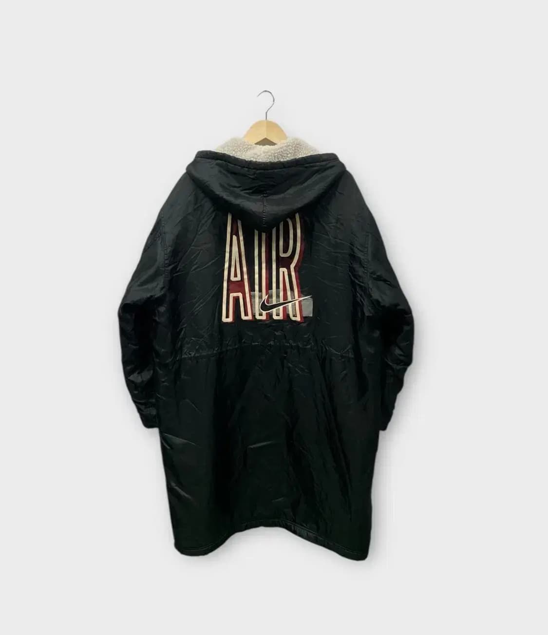 나이키 에어 빅로고 올드스쿨 쉐르파 패딩 돕바 XL 상품이미지3