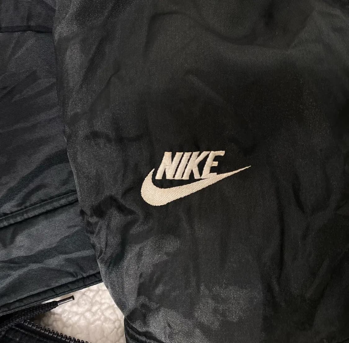 나이키 에어 빅로고 올드스쿨 쉐르파 패딩 돕바 XL 상품이미지8