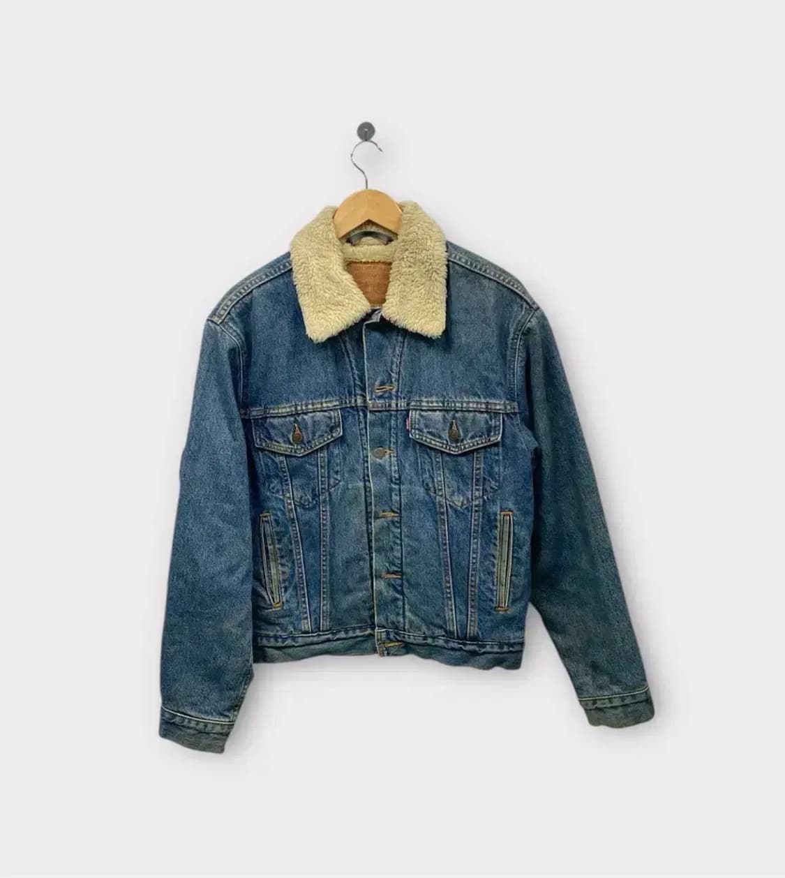 리바이스 쉐르파 데님 트러커 자켓 S 상품이미지1