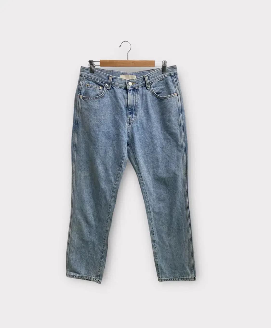 아비에무아 Avie muah 연청색 데님 팬츠 L 상품이미지1