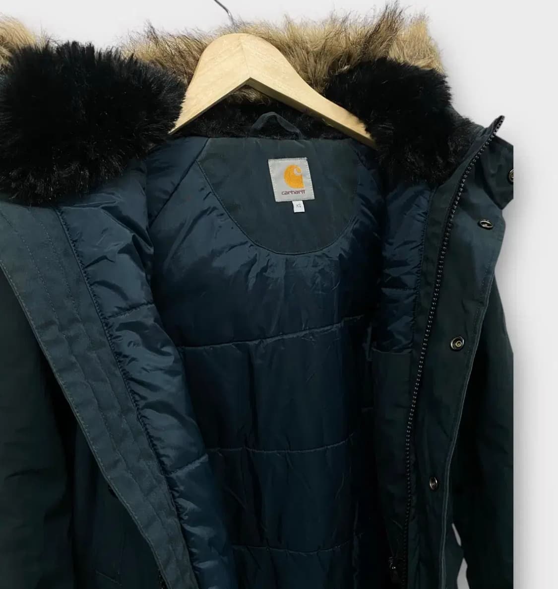 칼하트 트래퍼 파카 패딩 XS 상품이미지3