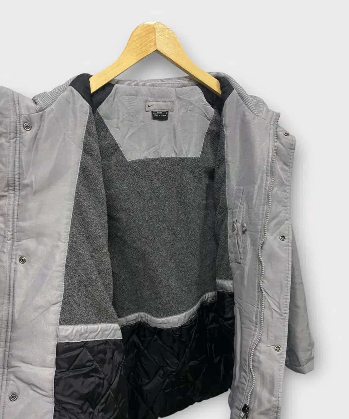 나이키 올드스쿨 누빔 점퍼 그레이-95 상품이미지2