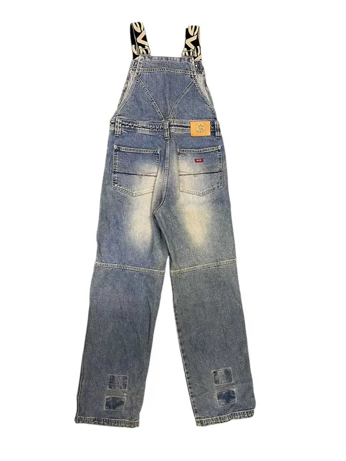 GV2 빈티지 데님 오버롤 멜빵바지 [27-28인치] 상품이미지3
