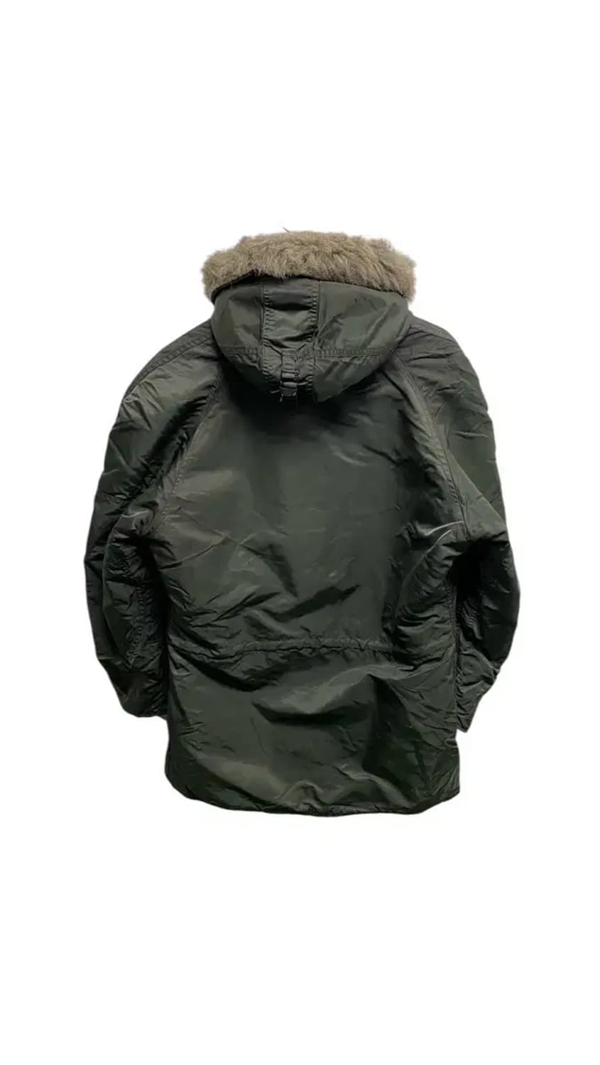 알파인더스트리 야상점퍼 카키 S-M 상품이미지3