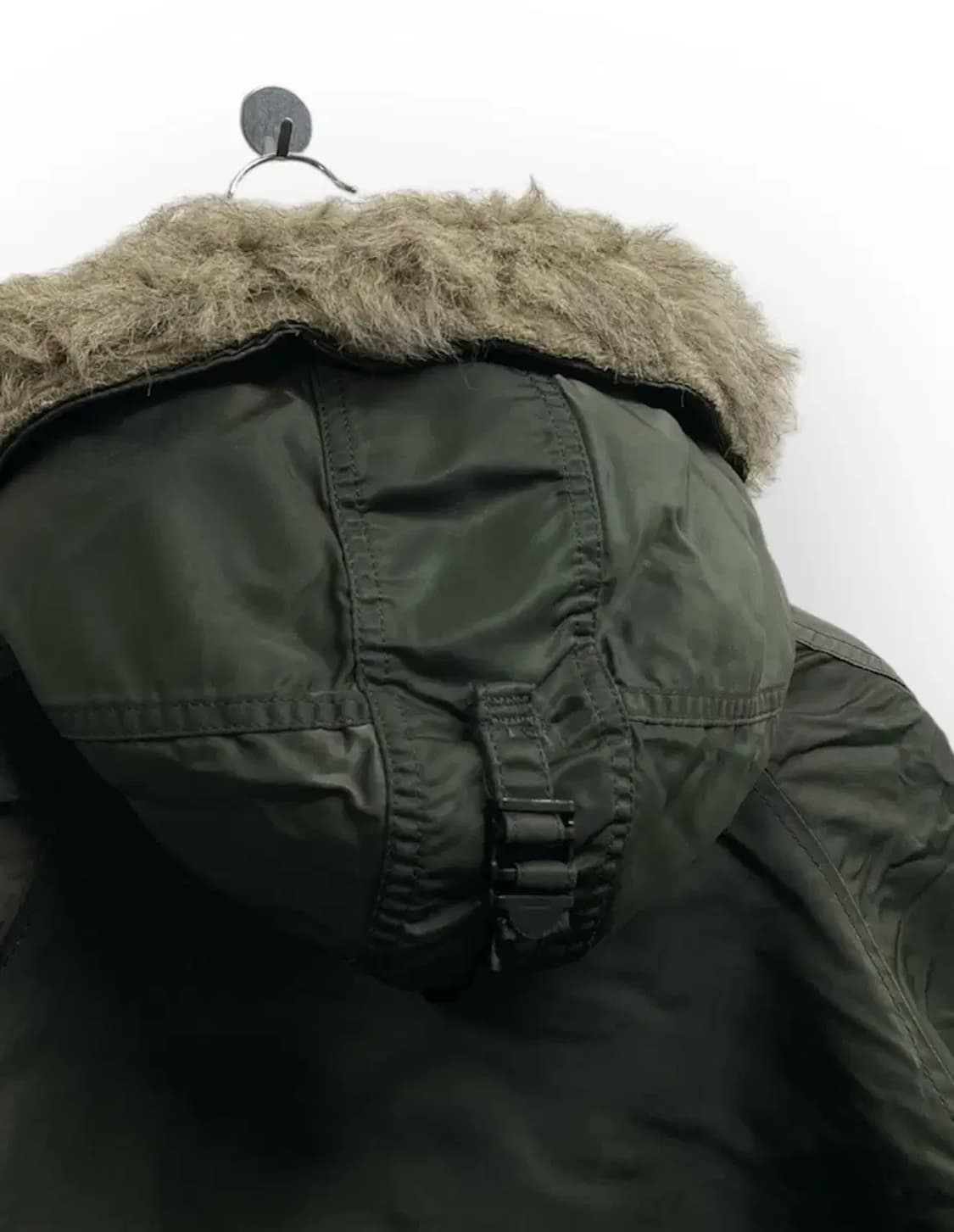 알파인더스트리 야상점퍼 카키 S-M 상품이미지5