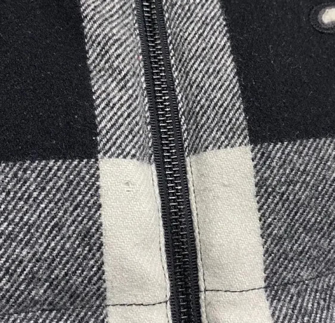 MLB 체커보드 패딩 조끼 L 상품이미지6