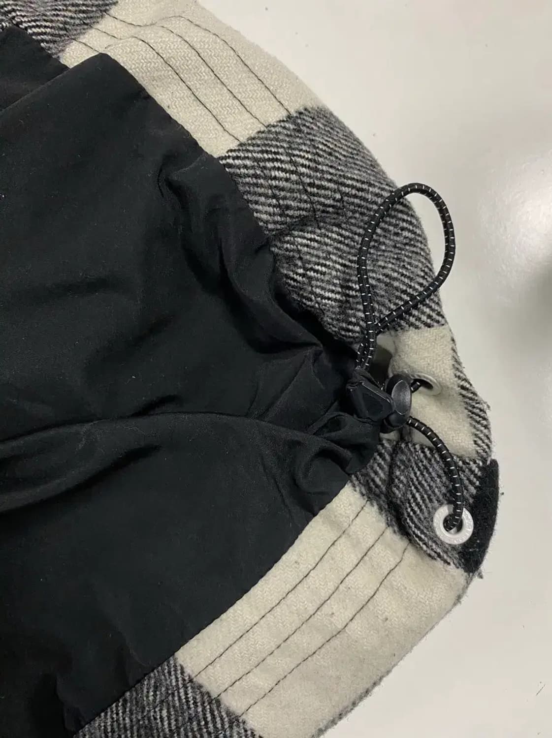 MLB 체커보드 패딩 조끼 L 상품이미지8