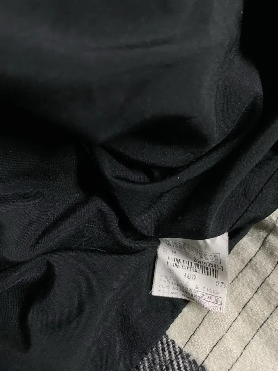 MLB 체커보드 패딩 조끼 L 상품이미지9