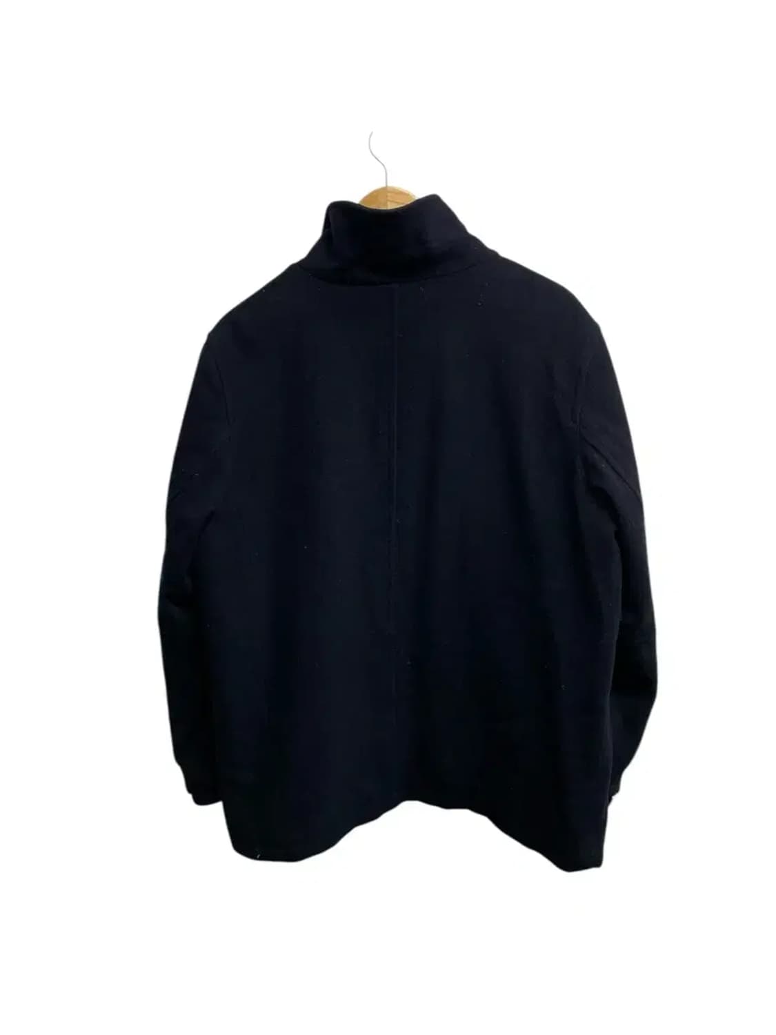 라코스테 울 혼방 하이넥 모직 반코트 L 상품이미지5