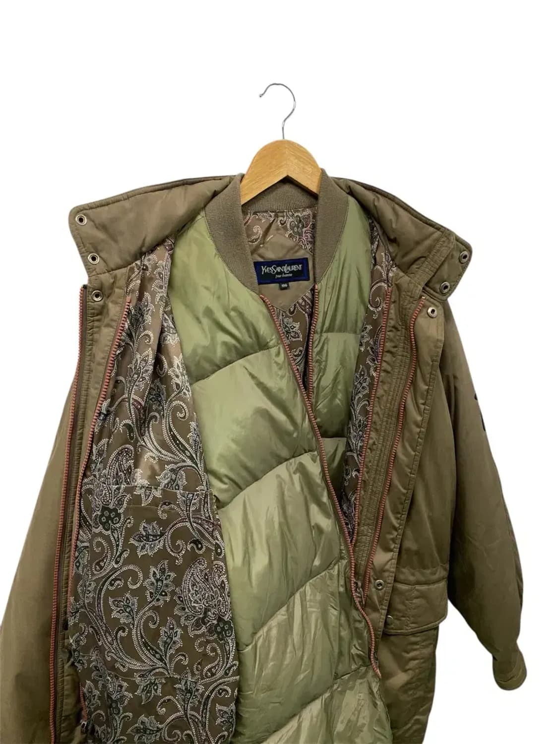 [희귀템]YSL입생로랑 90s 다운 폴리쉘 다운점퍼 L 상품이미지2