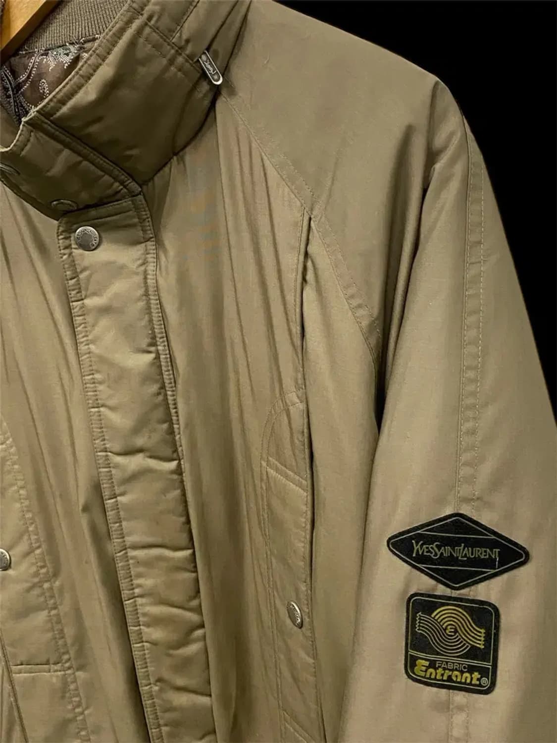 [희귀템]YSL입생로랑 90s 다운 폴리쉘 다운점퍼 L 상품이미지4