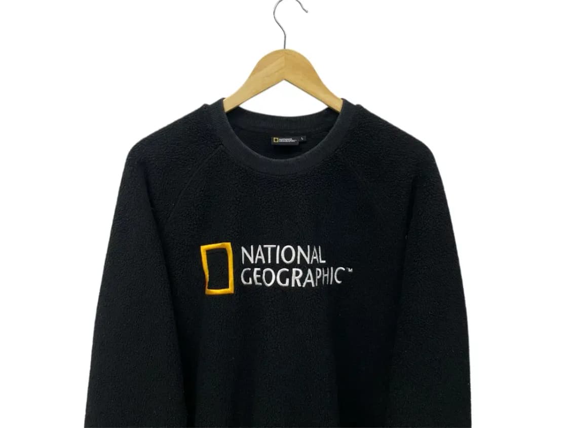 내셔널지오그래픽 뽀글이 맨투맨 L 상품이미지2