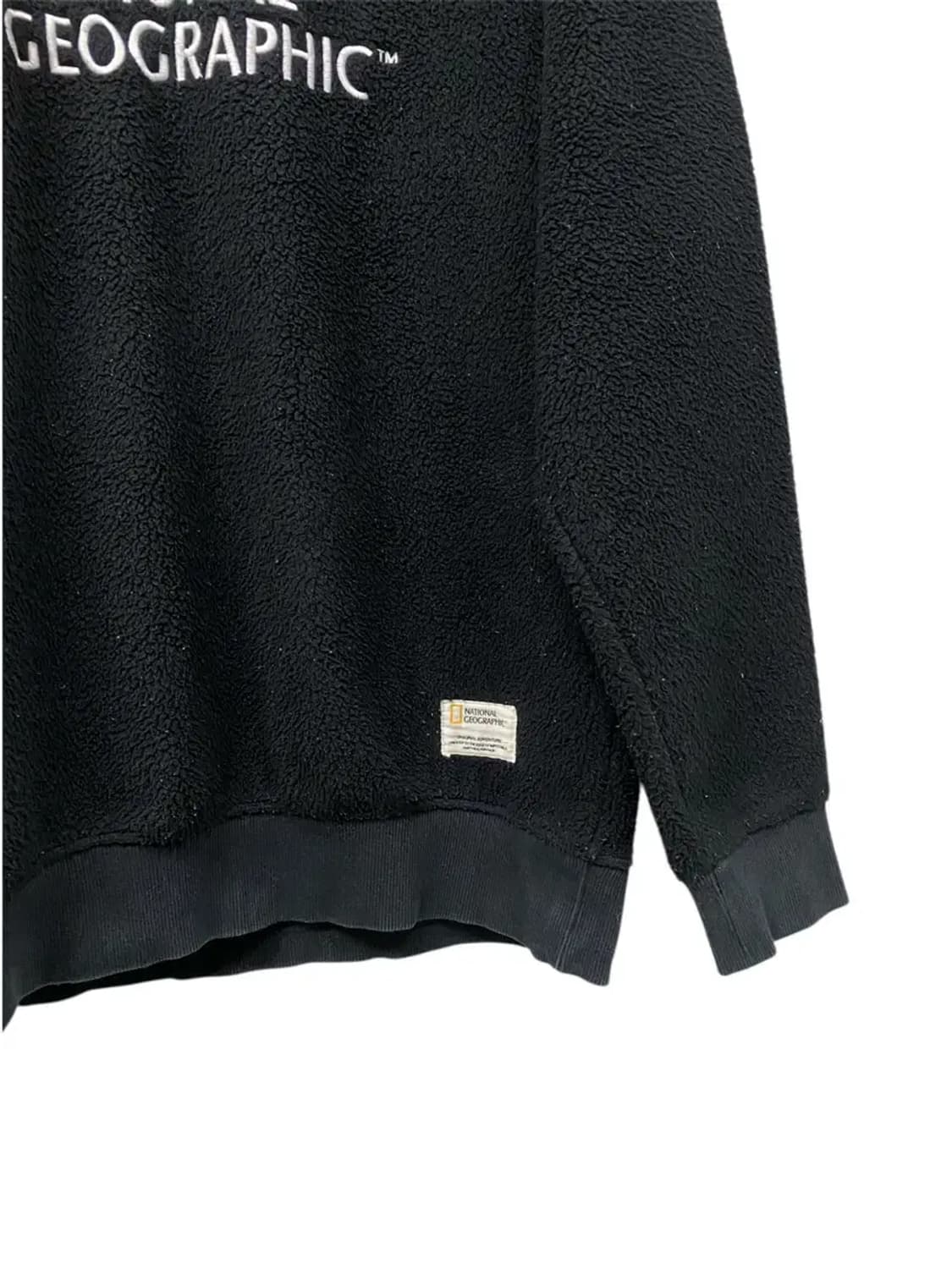 내셔널지오그래픽 뽀글이 맨투맨 L 상품이미지4