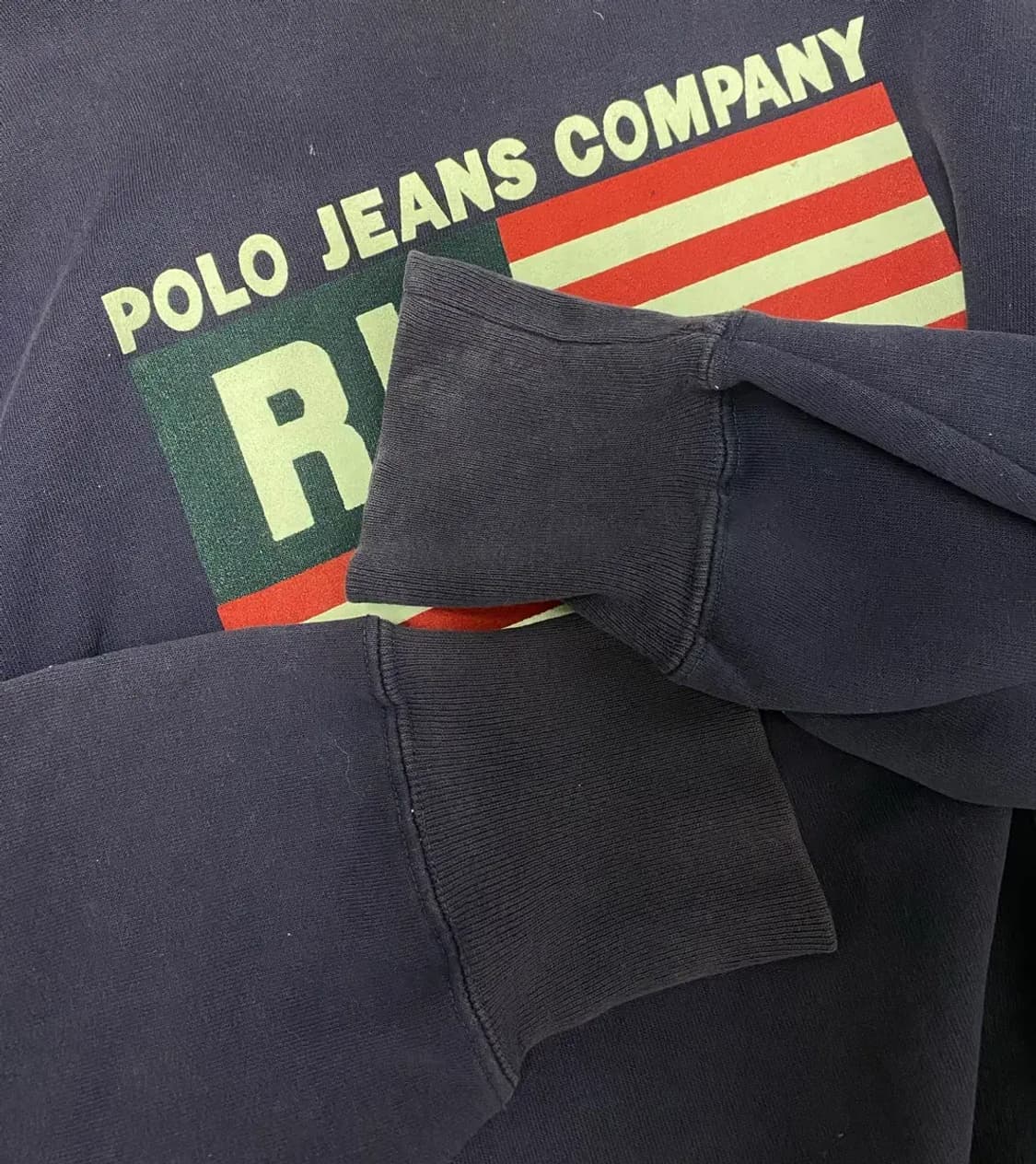 폴로랄프로렌진스 아메리칸 플래그 성조기 기모 스웻셔츠 L 상품이미지5