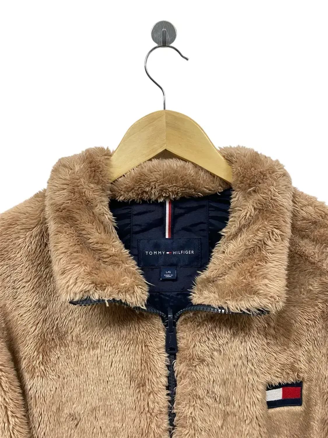 타미힐피거 테디 후리스 자켓 L 상품이미지3