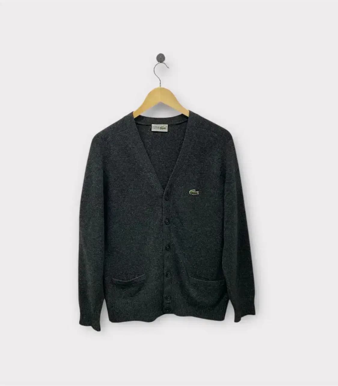 라코스테  진그레이 니트 가디건 S 상품이미지1
